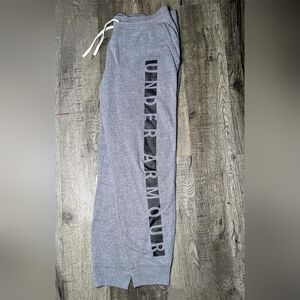 Under Armour Gray Men's Logo Sweatpants Joggers